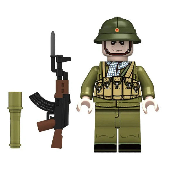 Vietnam infantry From Vietnamese infantry Custom Minifigure1