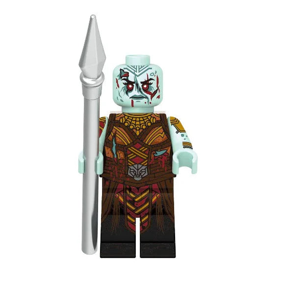 Zombie Okoye Custom Marvel Superhero Minifigure1