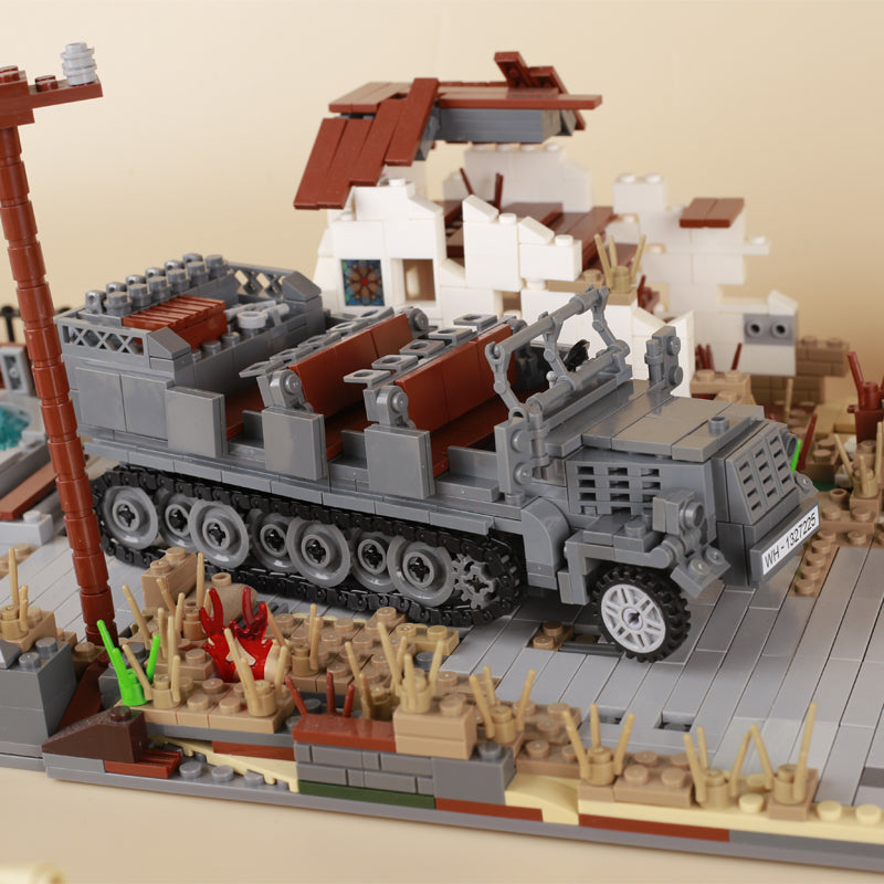 WW2 German Army Sd.Kfz. 7 Half-Track3