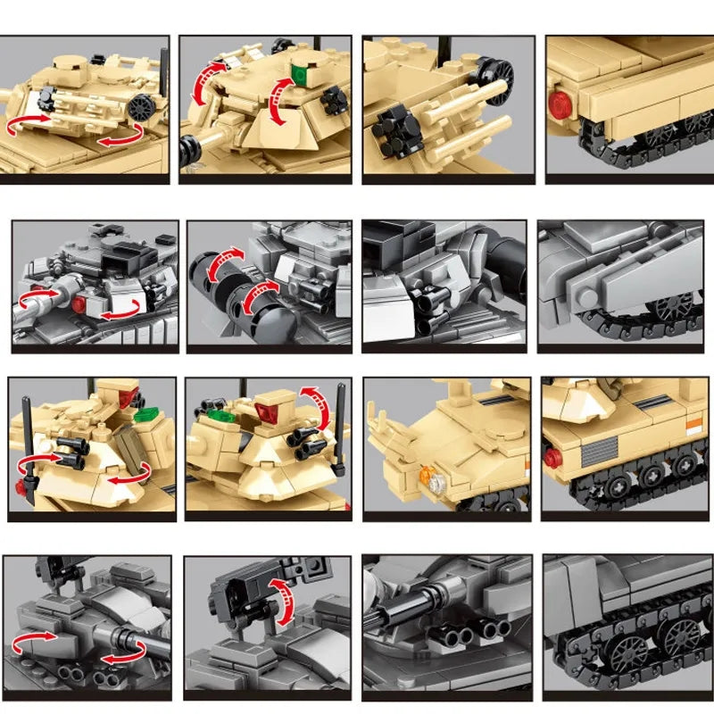 Mixed Nations Military Equipment (Mini) x46