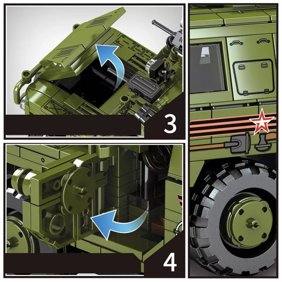Russian Ground Forces Tigr-M GAZ Armoured vehicle9