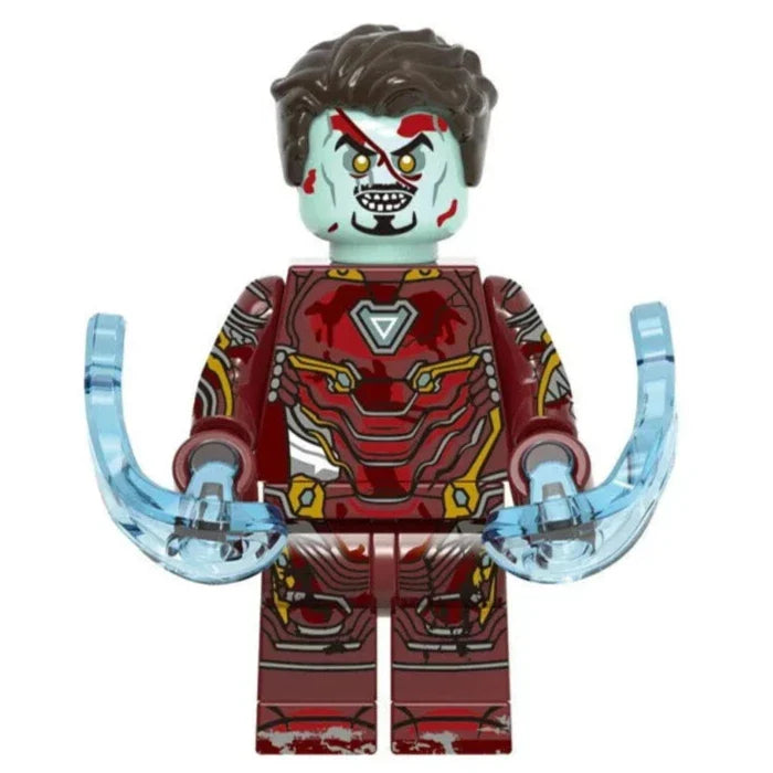 Zombie Iron Man Custom Marvel Superhero Horror Minifigure1