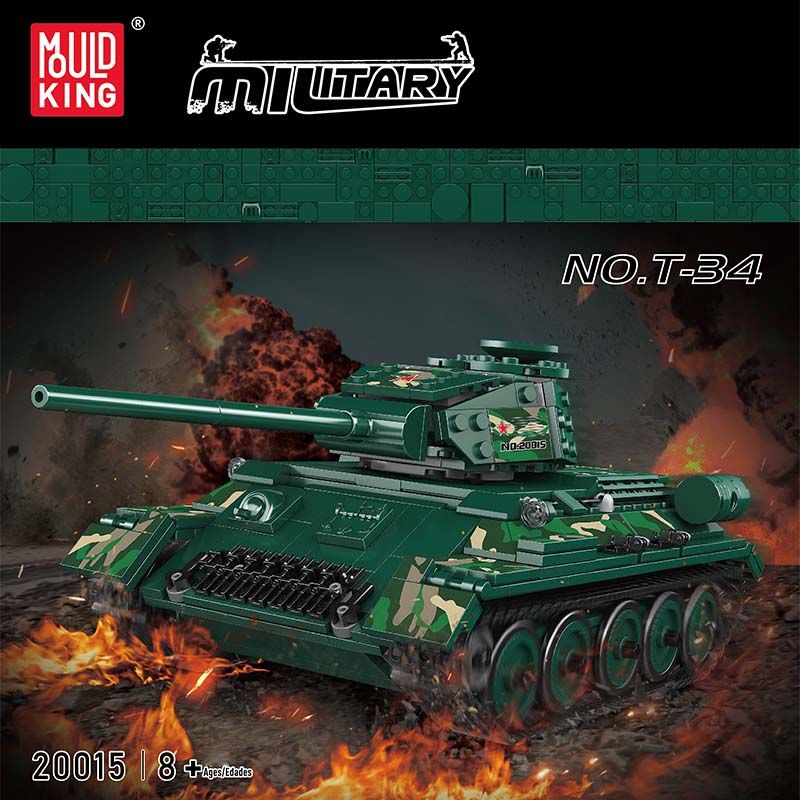 T-34 Medium Tank Building Set10
