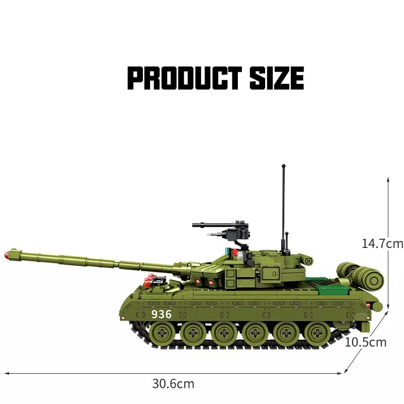 Soviet/Russian Army T-80BV Main Battle Tank4