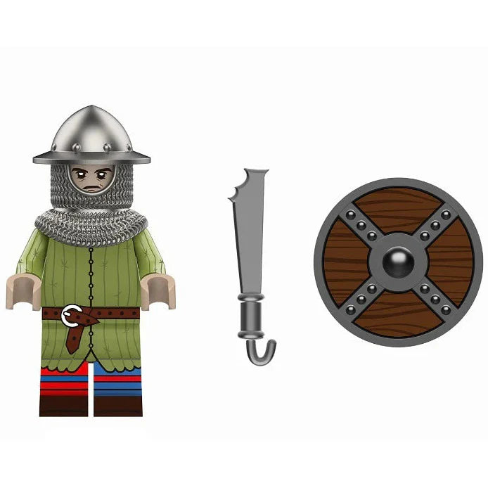 Crossbow Militia From Medieval Knight Custom Minifigure1