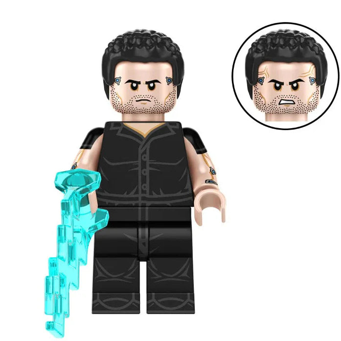 Ezekiel Stane (MCU) (Marvel Comics) Custom Marvel supervillain Minifigure1