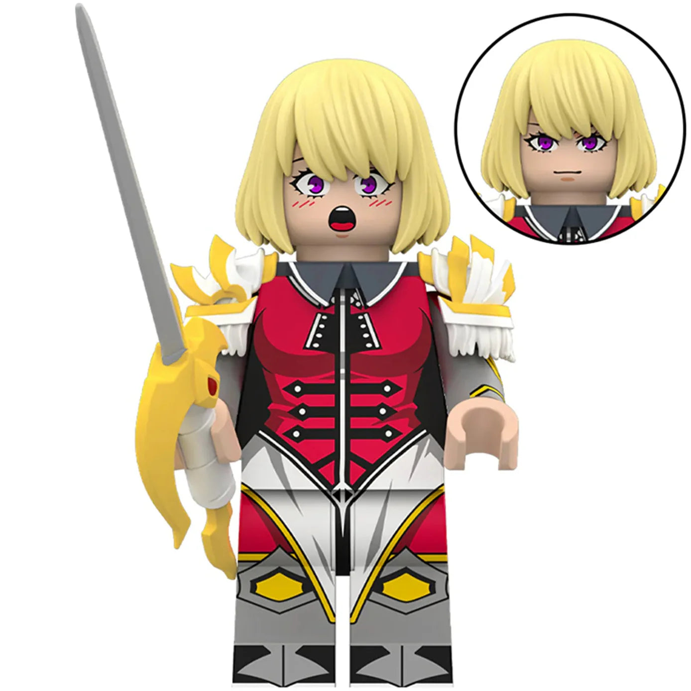 Cha Hae IN (Solo Leveling) Anime Minifigure1