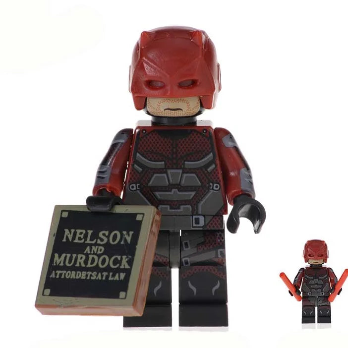 Daredevil Custom Marvel Superhero Minifigure2