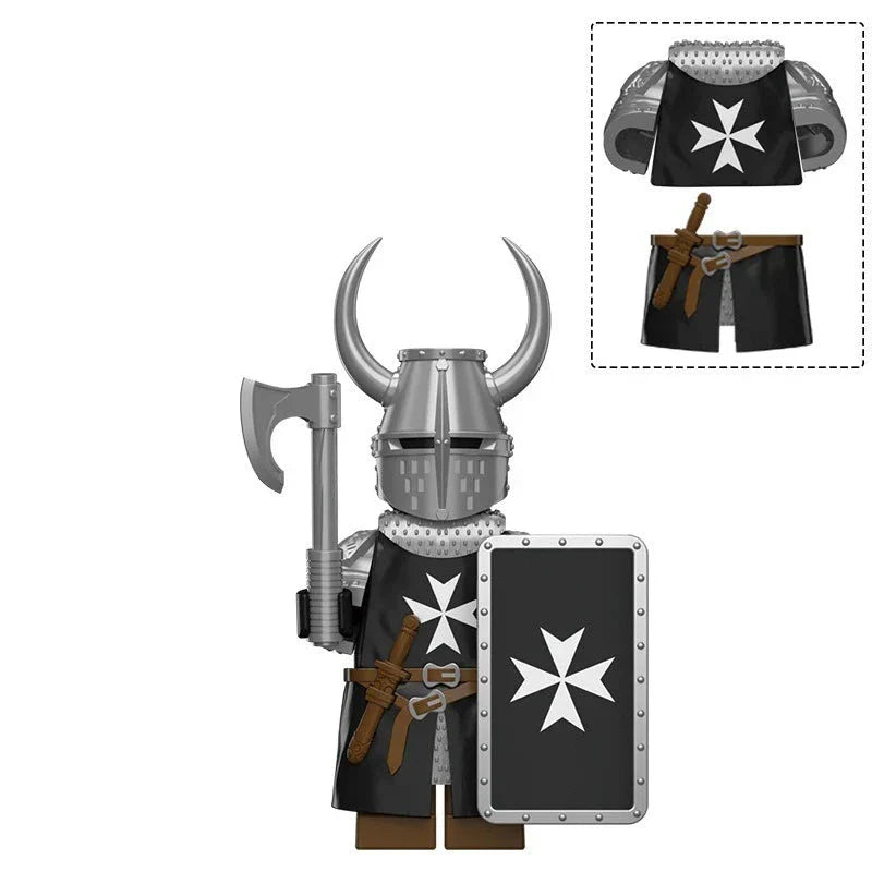 Knights Hospitaller Custom Crusader Minifigure1