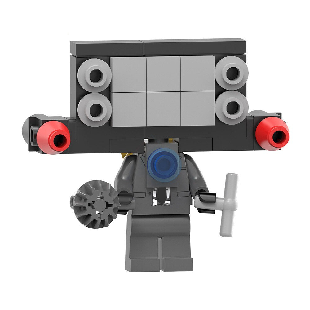 TV Man Boss Skibidi Toilet Custom Minifigure1
