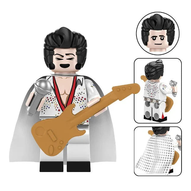 Elvis Aaron Presley Custom Minifigure1