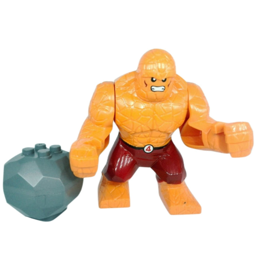 Thing (Red Shorts) Custom Marvel Superhero Large Minifigure1
