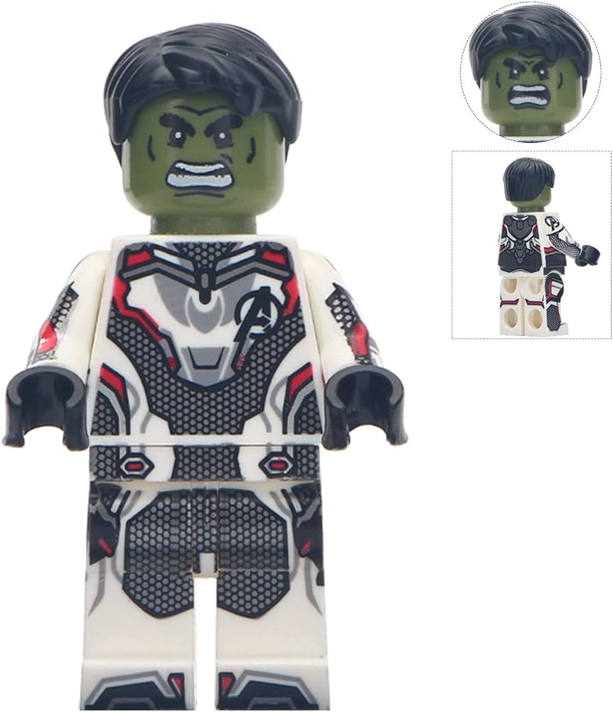Hulk (Quantum Realm) Custom Marvel Superhero Minifigure1
