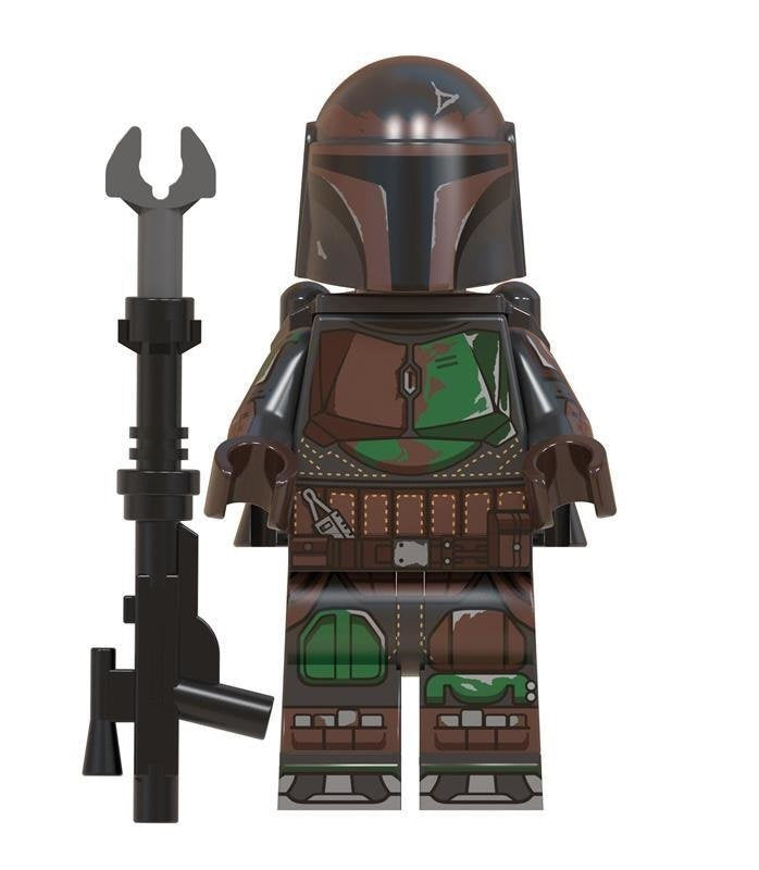 Mandalorian Warrior Custom Star Wars Minifigure1