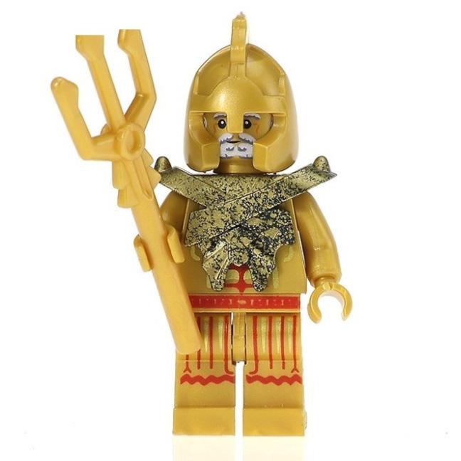 Atlantis Temple Guard Custom Minifigure1