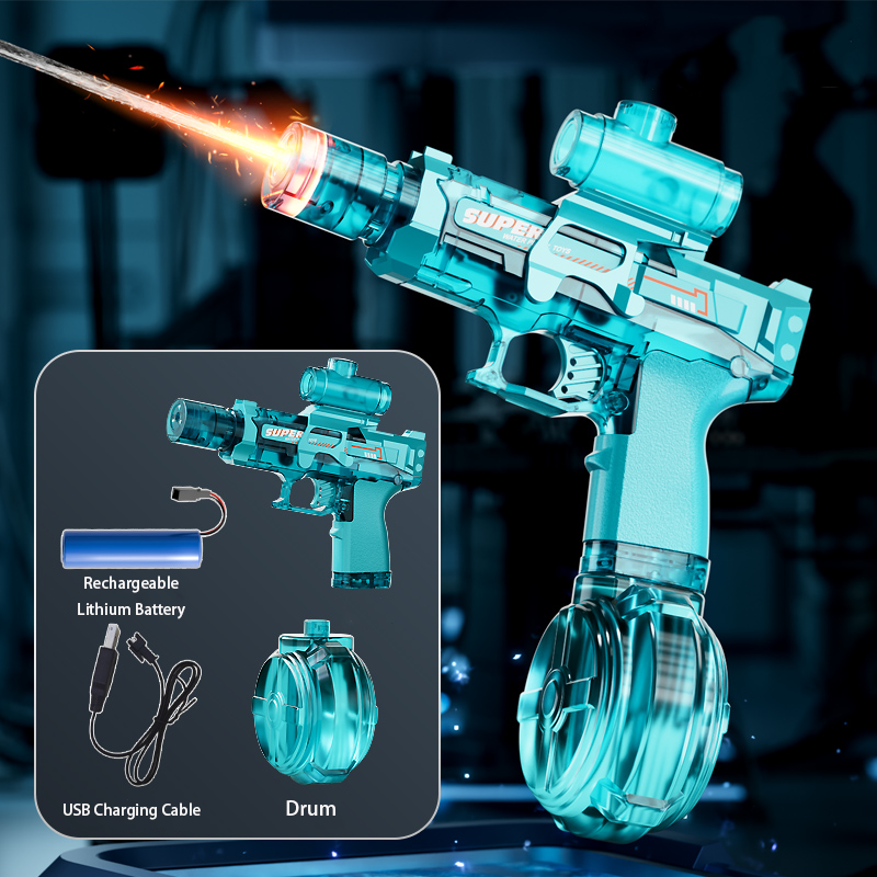 2026 New Electric Water Gun | Rechargeable Full Auto Squirt Gun, Ultimate Summer Pool Beach Battle Toy