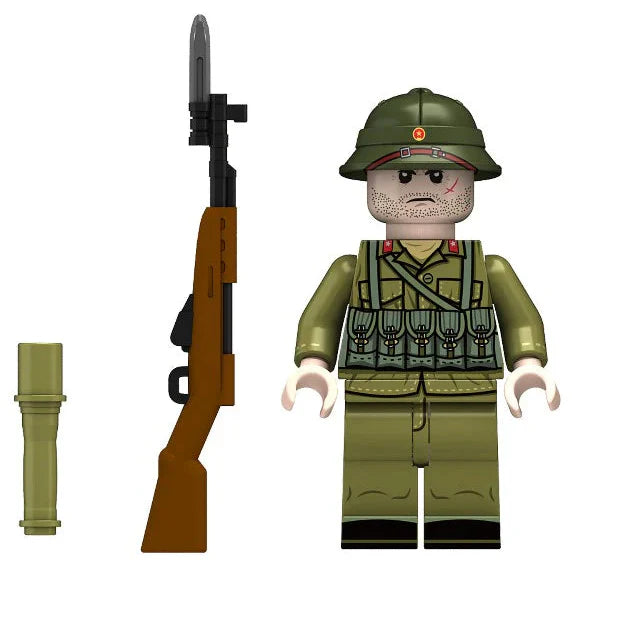 Vietnam infantry From Vietnamese infantry Custom Minifigure1