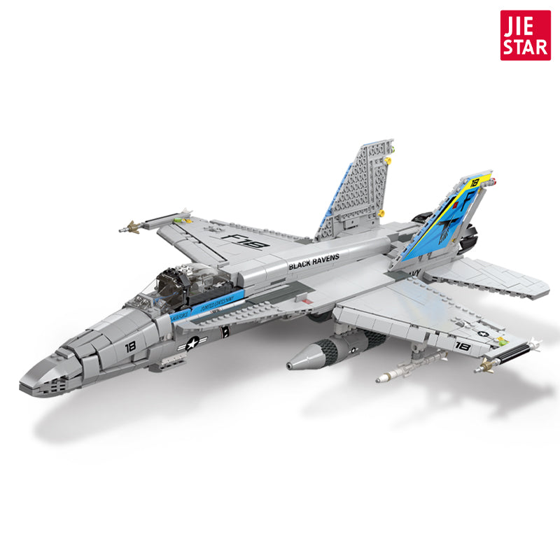 F/A-18 Hornet Supersonic Fighter Jet Building Set5