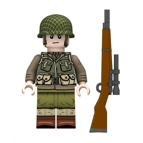 M1903 World War II U.S. Army Rangers Custom Minifigure1