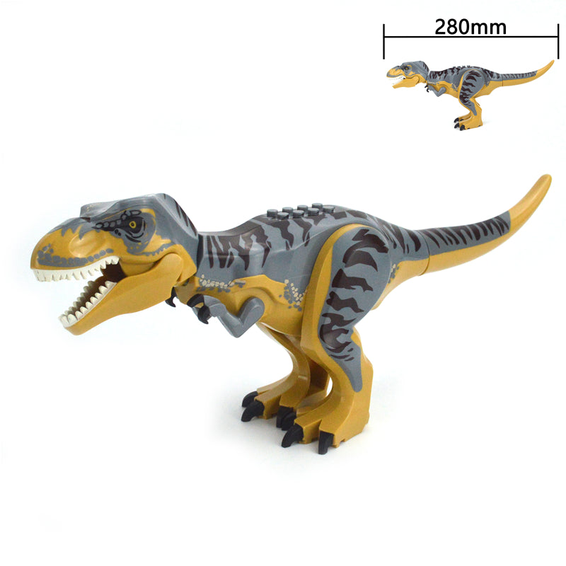Grey Tyrannosaurus Rex Dinosaur Large Minifigure1