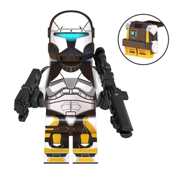 Scorch Clone Commando Custom Star Wars Minifigure1