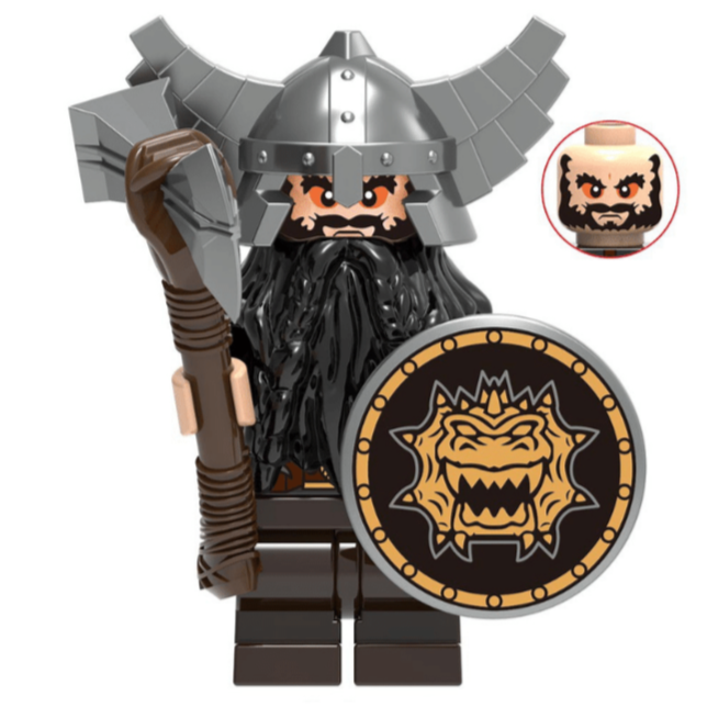 Evil Dwarf Custom World of Warcraft Custom Minifigure1