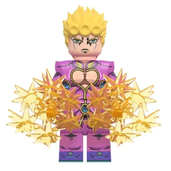Giorno Giovanna from JoJo's Bizarre Adventure Custom Anime Minifigure1