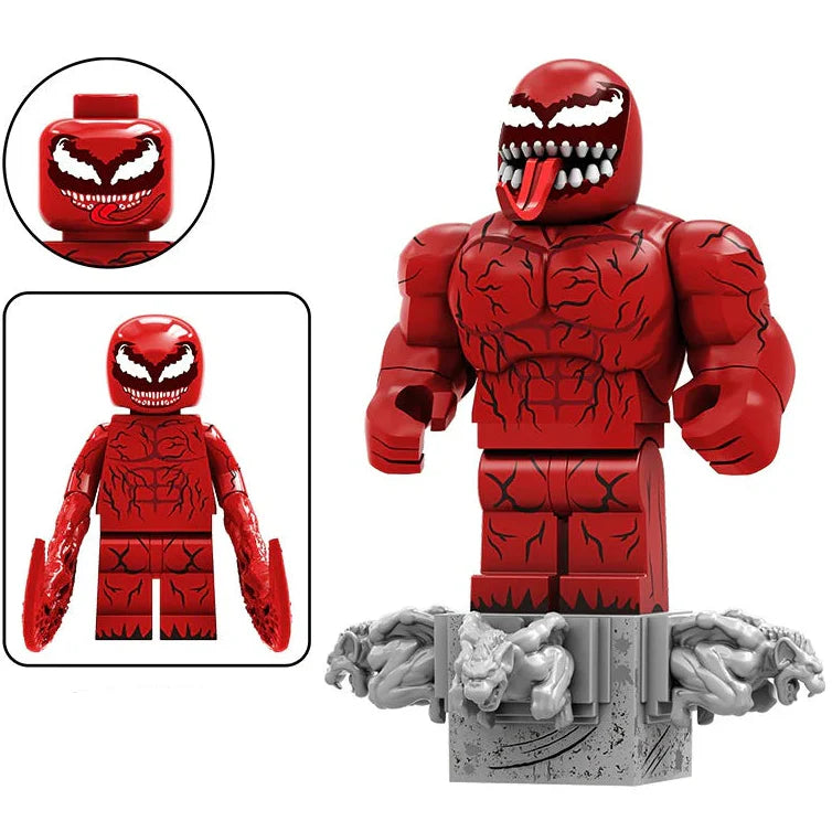 Carnage Custom Marvel Superhero Minifigure1