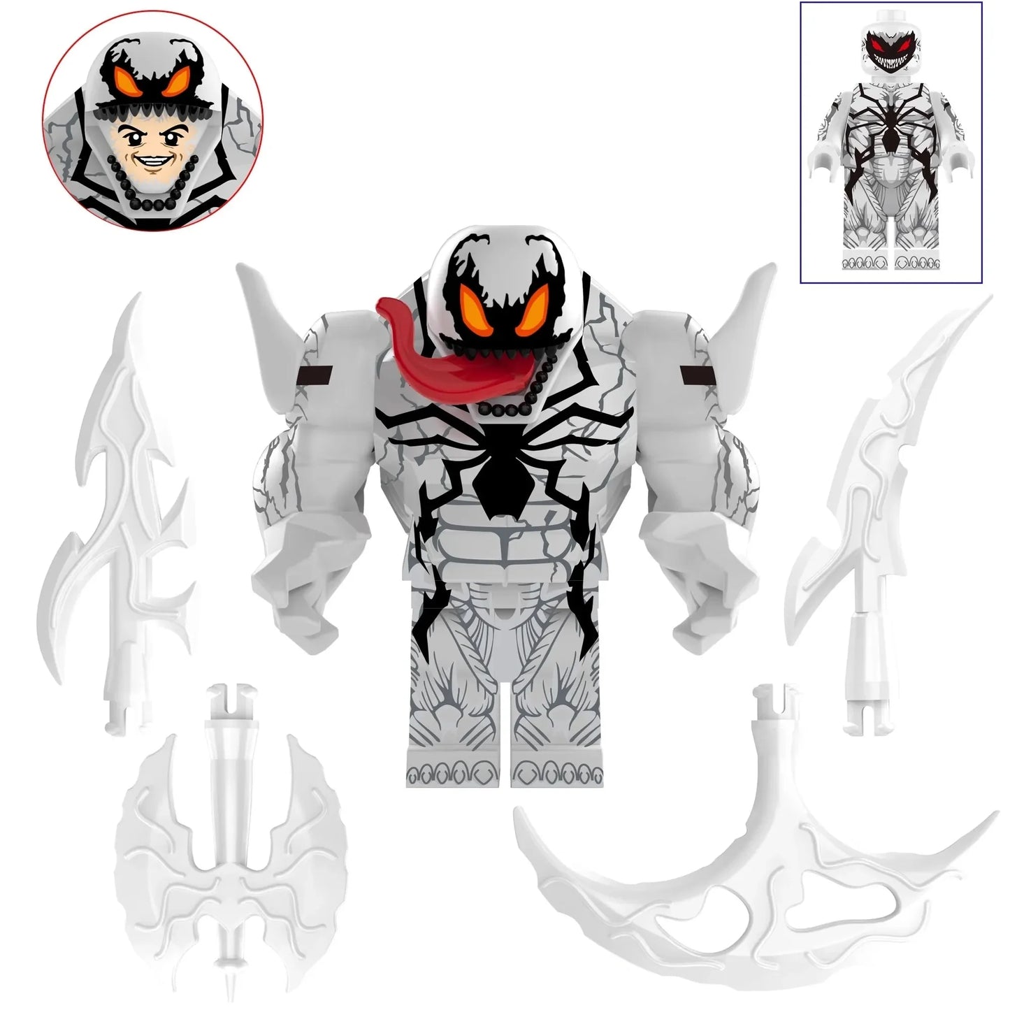 Anti-Venom Custom Marvel Superhero Minifigure1