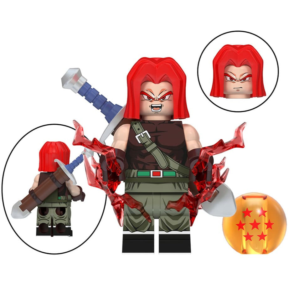 Xeno Trunks From Dragon Ball Z Custom Minifigure1