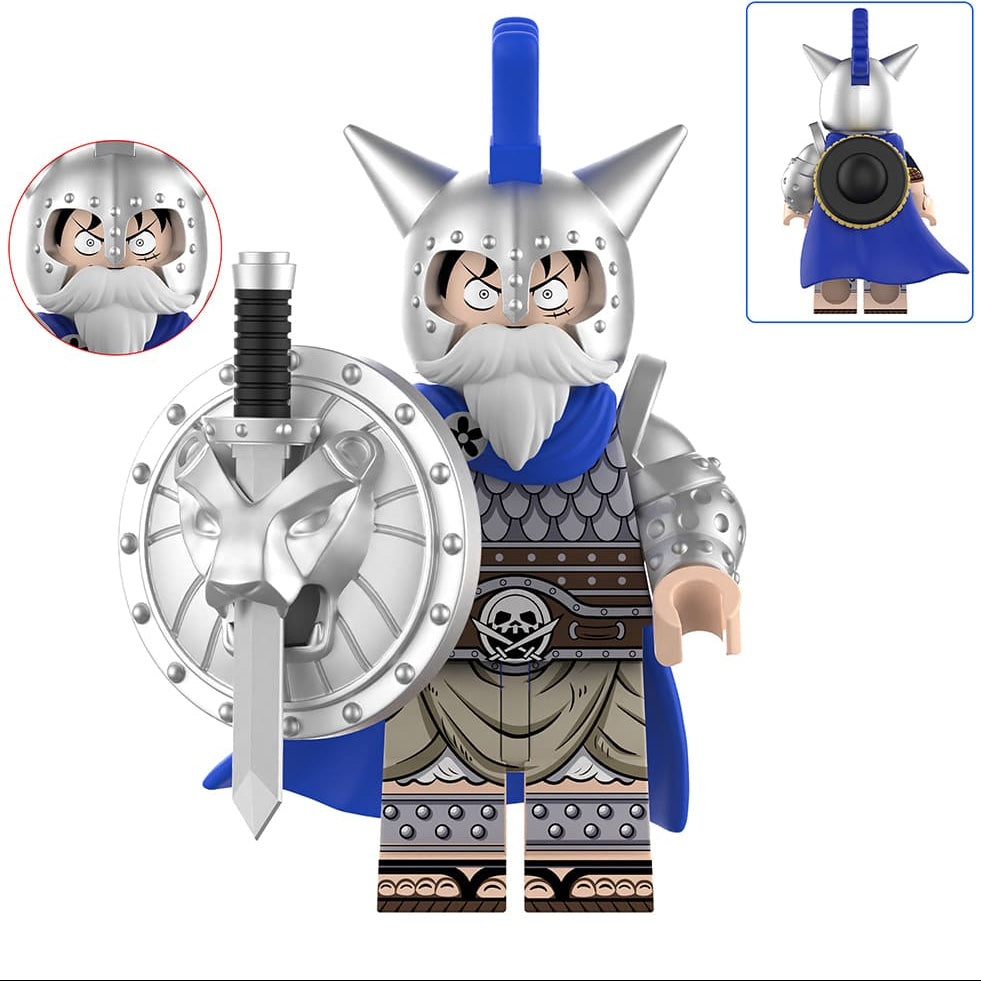 Monkey D. Luffy Custom One Piece Anime Minifigure1