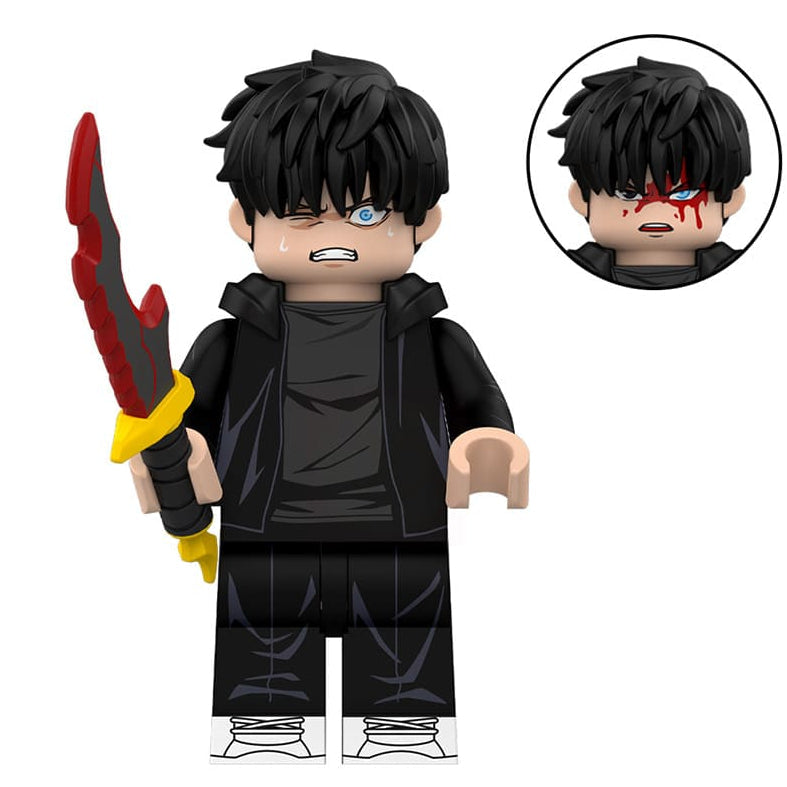 Sung Jinwoo Custom (Solo Leveling) Anime Minifigure1