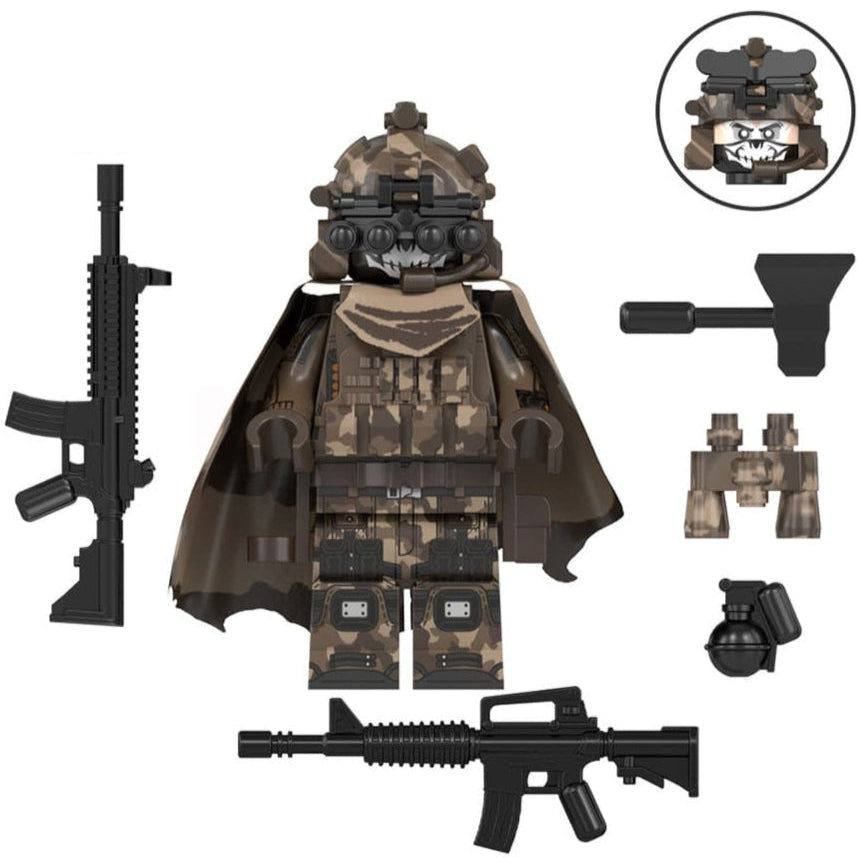 Commando Soldier Custom Military Minifigure1