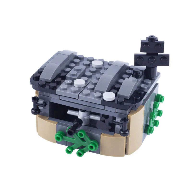WW2 German Fort Custom Military MOC1