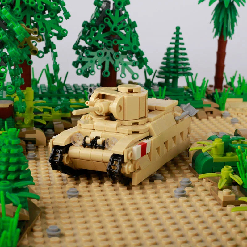 Matilda II British Infantry Tank Custom Military MOC