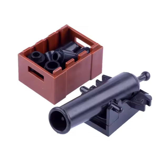 Military Artillery Cannon Custom Military MOC Set1