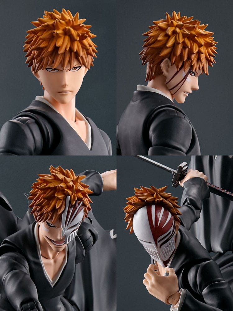 Bleach S.H. Figuarts Action Figure Ichigo Kurosaki Getsugatensho 16cm7