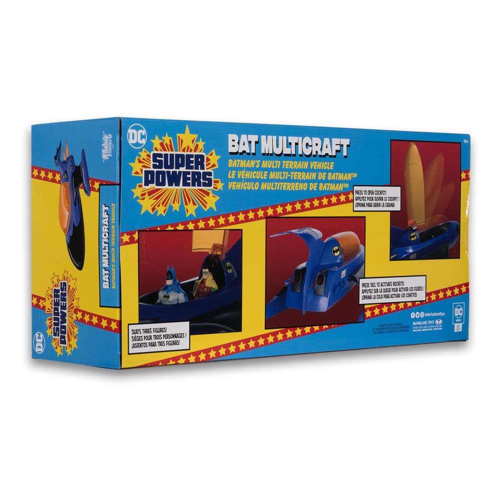 DC Direct Super Powers Vehicles The Bat Multicraft 10cm4