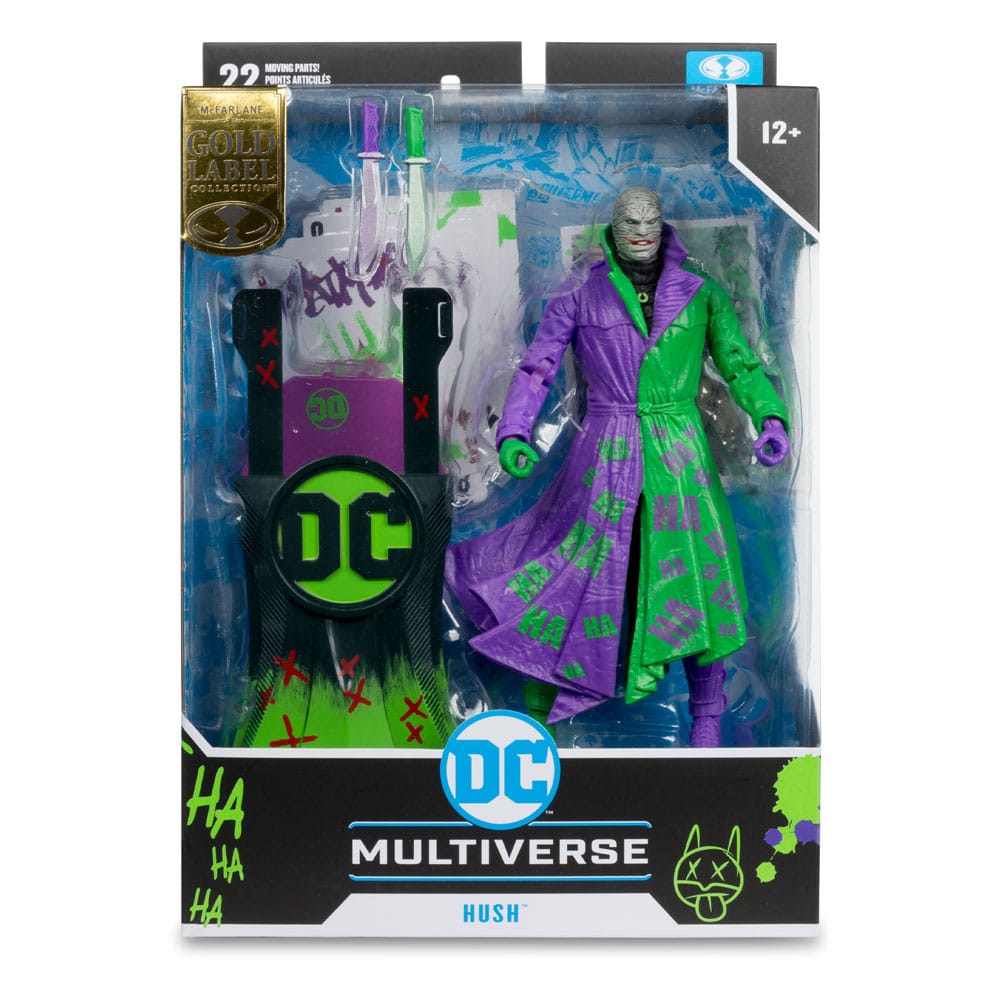 DC Multiverse Action Figure Hush (Batman: Hush) Jokerized (Gold Label) 18cm9
