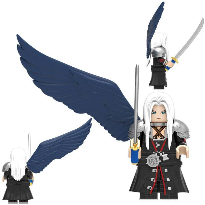 Sephiroth from Final Fantasy Custom Minifigure1