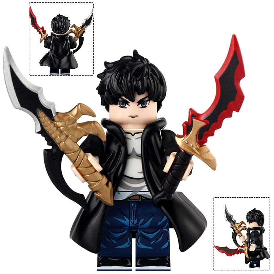 Sung Jinwoo Custom Solo Leveling Anime Minifigure1