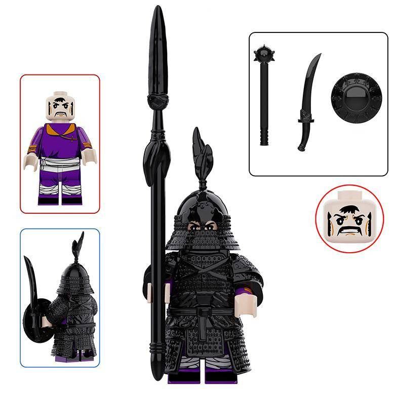 Liao Dynasty Heavily Armored Soldier Custom Minifigure1