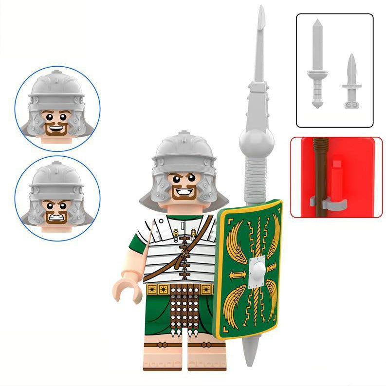 Roman Infantry Custom Roman Soldier Minifigure1