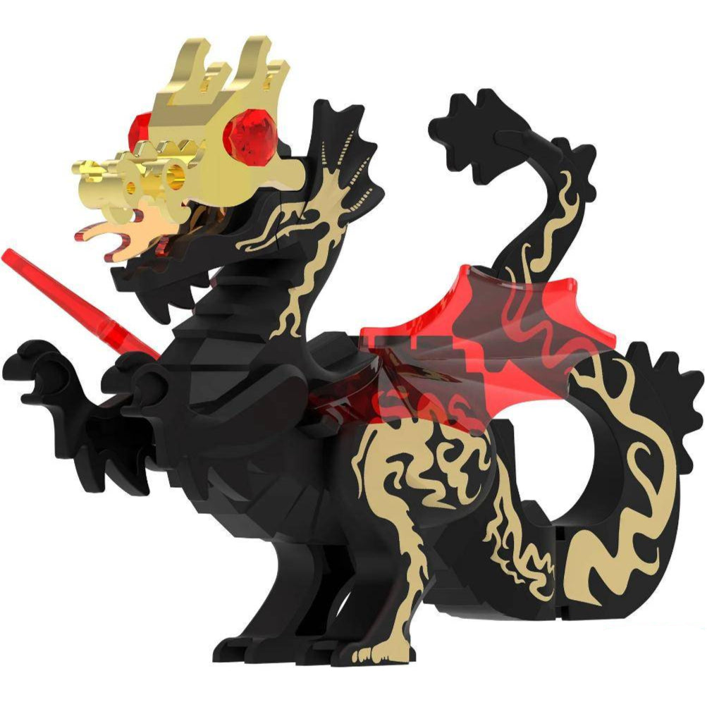 Medieval Big Dragon Custom Medieval Dragons Minifigure1