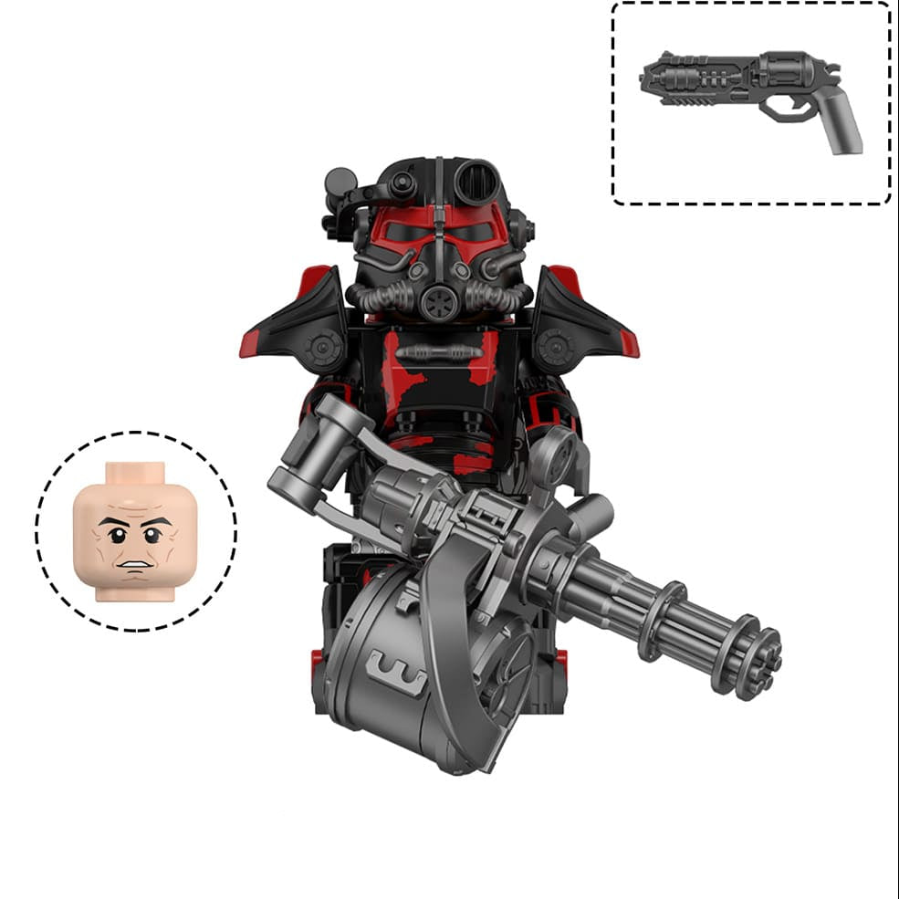 T-45 Power Armor (Outcast) Custom Fallout Minifigure1