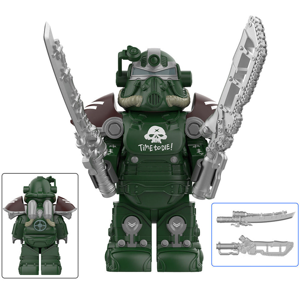 T-51 Power Armor (Gunner Corporal) Custom Fallout Minifigure1