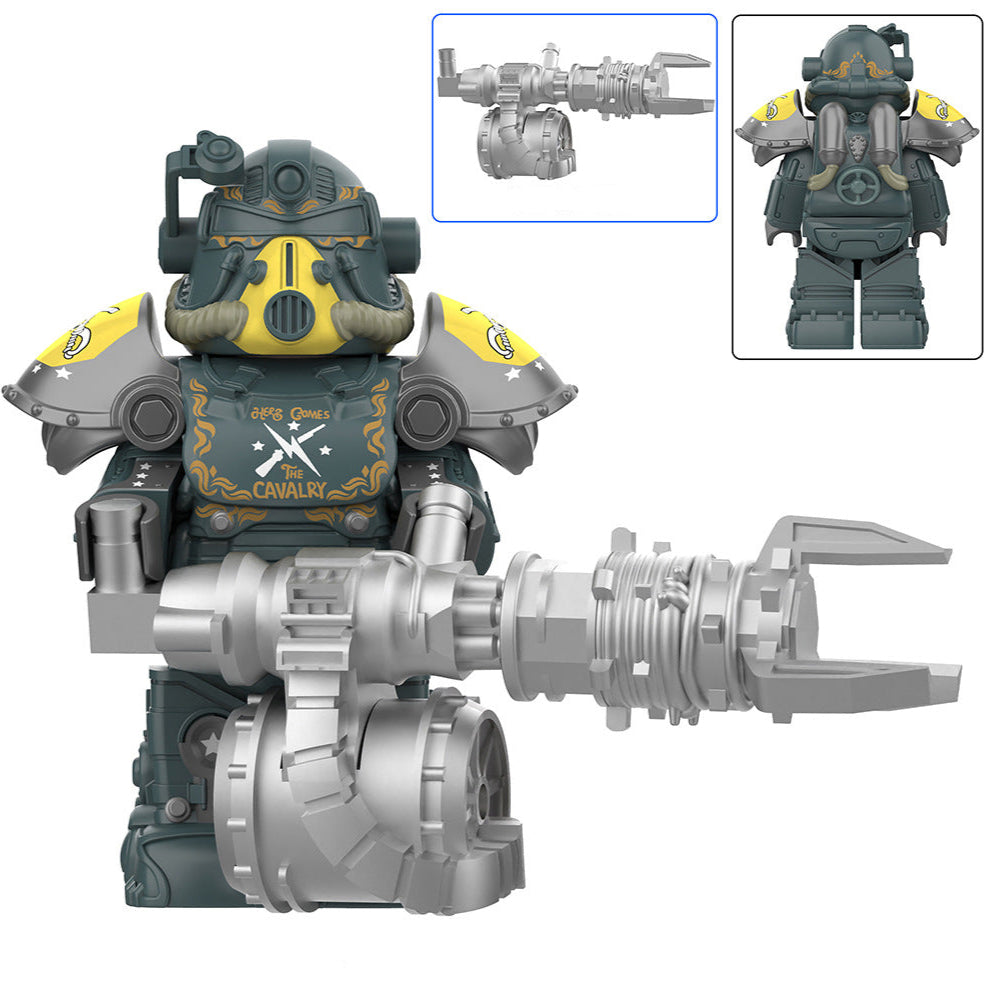 T-51 Power Armor (Minutemen Armored Cavalry) Custom Fallout Minifigure1