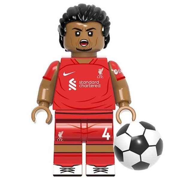 Virgil Van Dijk Custom Minifigure Football Player1
