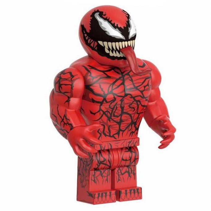 Carnage (Venom) Custom Marvel Superhero Minifigure1