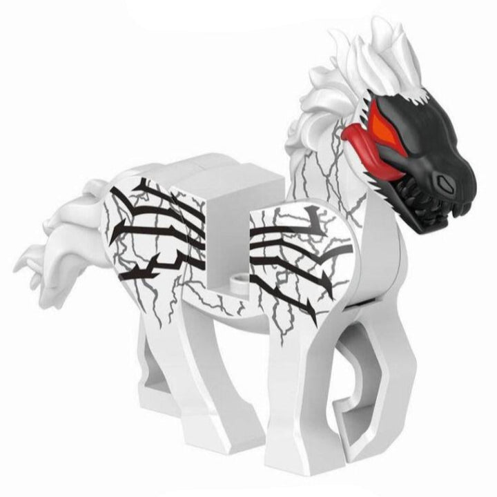 Anti-Venom Horse (Venom) Custom Marvel Superhero Minifigure1